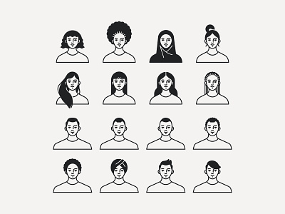 Character Design: Diversity anatomy character design diversity ethnicity faces female hair hairstyles human anatomy inclusion male man people race women