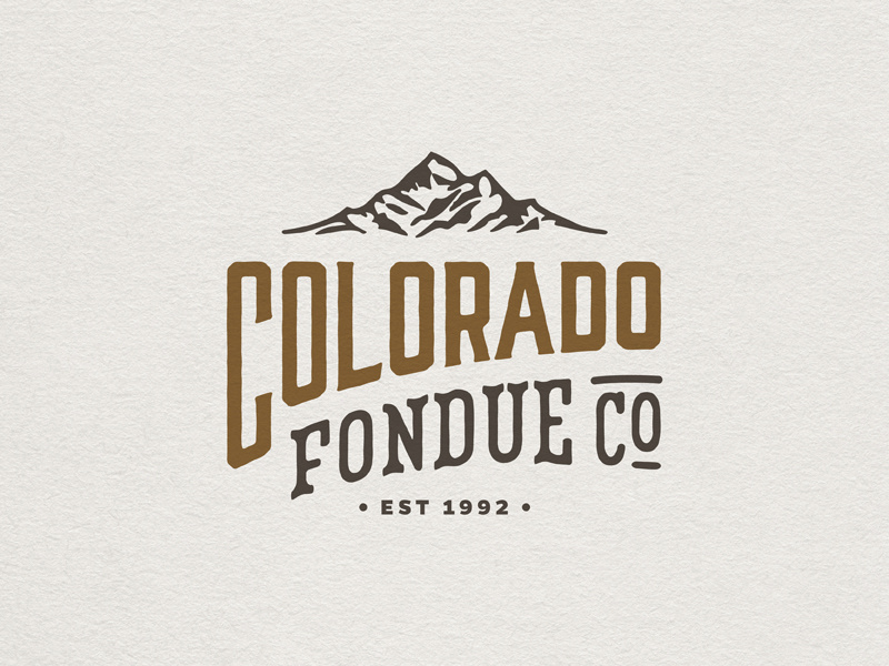 Colorado Fondue Co. Rebrand // 2 by Val Waters on Dribbble