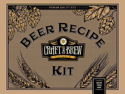 Beer Recipe Packaging Design (Final)