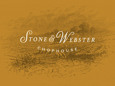 SW Chophouse: Logo One brand branding chophouse elegant fancy logo logos restaurant script type typography