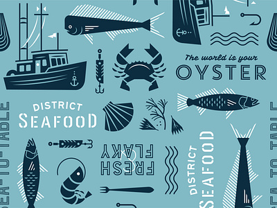 Seafood: Packaging Pattern