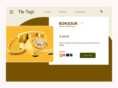 Daily UI Day 12 E-commerce Shop