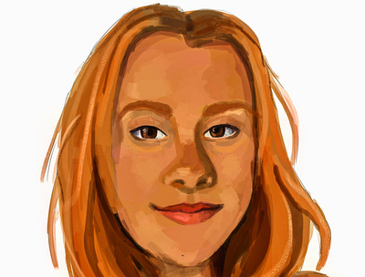 Portrait 3 digital illustration digital painting illustration