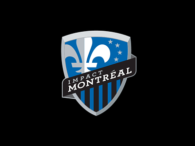 Montreal Impact - Logo animation after effect animation black blue soccer soccer logo