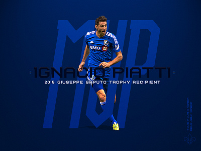 MVP // Ignacio Piatti impact montreal mvp soccer sportsedits typography