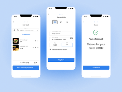 Daily UI #002 - Credit Card Checkout 002 dailyui design ui uichallenge uidesigner ux