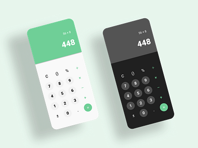 DailyUI #004 - Calculator 004 calculator dailyui design ui uichallenge