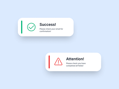 DailyUI #011 - Flash Message 011 dailyui design flashmessage ui uichallenge uidesigner