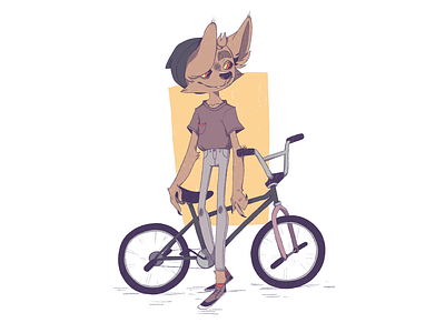 BMX wolf