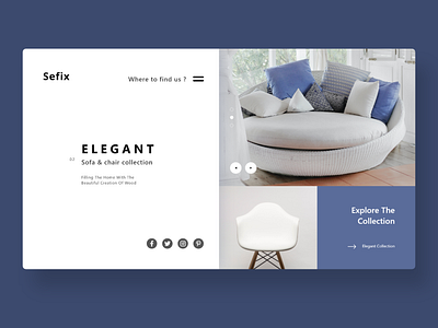 Furniture Landing Page