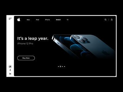 iPhone 12 Product page Design