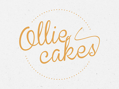 Ollie Cakes bakery branding cake cake designer confectionery hipster retro vintage wedding wedding cakes