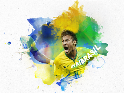 #VaiBrasil! 2014 neymar razil robert a.j. world cup