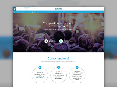 Camerite Landing Page