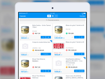 iOs Catalog catalog interface ios ipad made with invision mobile robert ui design