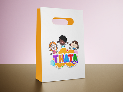 Thata Kids bag kids kids logo logo logos logotype