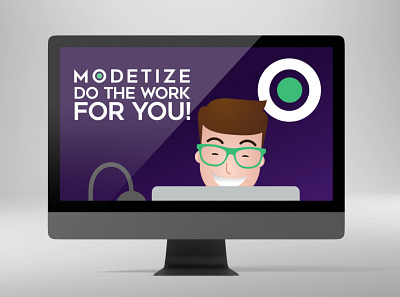 Motion Design and Animation for Modetize animation design illustration minimal motion design vector