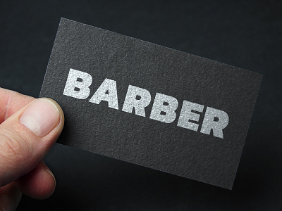 Barbershop business card businesscard design графическийдизайн
