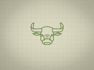 Bull bull horns icon illustration wifi
