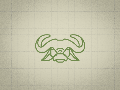 Ox horns icon illustration ox wifi