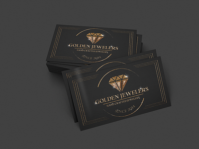 Golden Jewelers - Business Cards