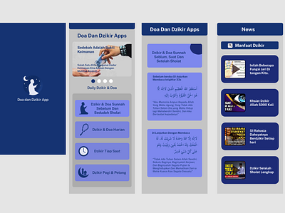 Dzikir App app biginner doa dzikir islam muslim pray ui ux video