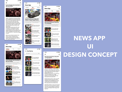 News App UI