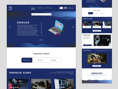 Website Homepage Design