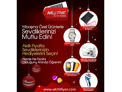 Akillifiyat.com Christmas Mailing Design chrismast design gift mailing