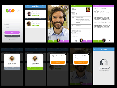 Job interview app with all cases app freelance designer freelance tasarımcı