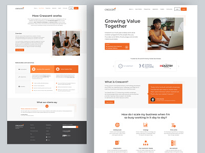 Crescent Marketing Website