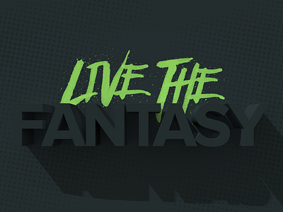 Live The Fantasy c4d fanduel fantasy sports texture