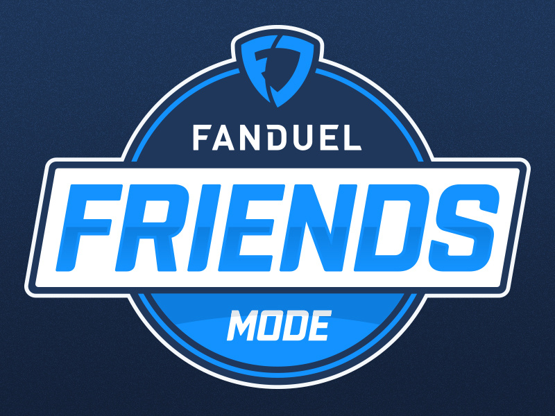 FanDuel Friends Mode sports logo fantasy sports fanduel