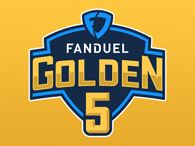 FanDuel Golden 5 Logo fanduel fantasy sports sports logo