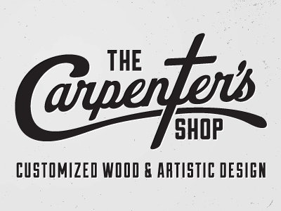 The Carpenter's Shop Logo carpenters cross logo shop the