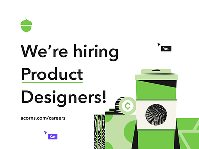 We're hiring! design hiring product product design ui ux