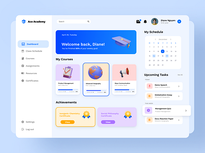 LMS Student Dashboard ✏️