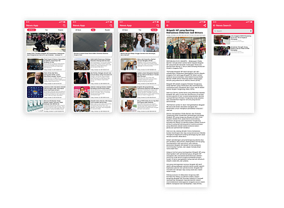 News App app design graphic design ui ux