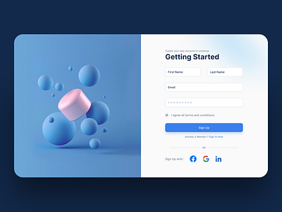 Daily UI Challenge (Sign Up)