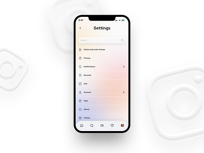 Daily UI Challenge (Settings)