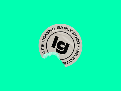 01. branding green launch porfolio sticker texture website