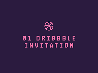 1x Dribbble invitation drafted drafting dribbble free freebie giveaway invitation invite play