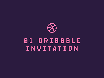 1x Dribbble invitation