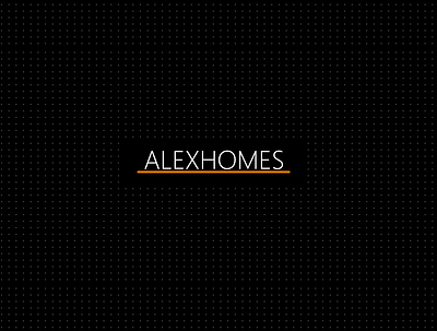 Alexhomes: UI/UX Project adobexd app branding design experience design graphic design interaction design ui