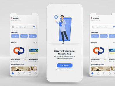 MOBILE APP DESIGN (AN HEALTH APP)