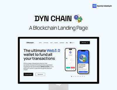 BLOCK CHAIN LANDING PAGE app blockchain branding crypto design graphic design illustration landing landing page logo ui uiux ux vector