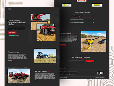 HEOK Agricultural e-commerce design