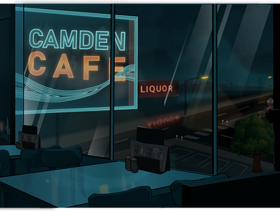 ilustrasi cafe cafe design ilustration vector