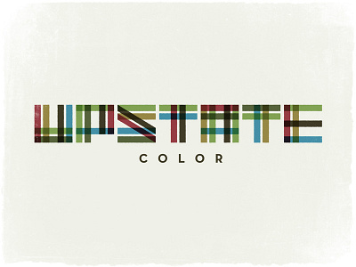 Upstate Color logo type
