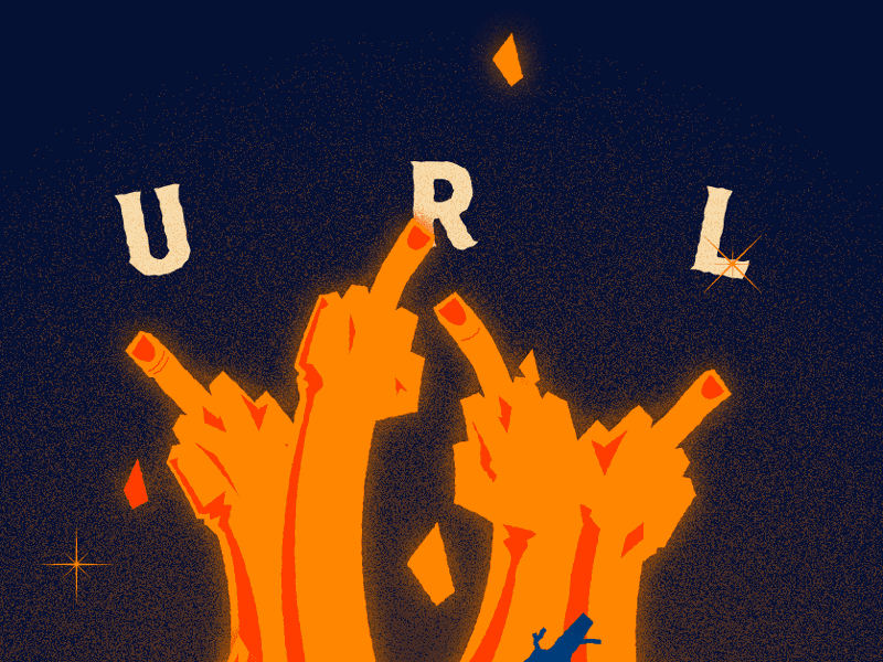 F U RL fangers gif illustration